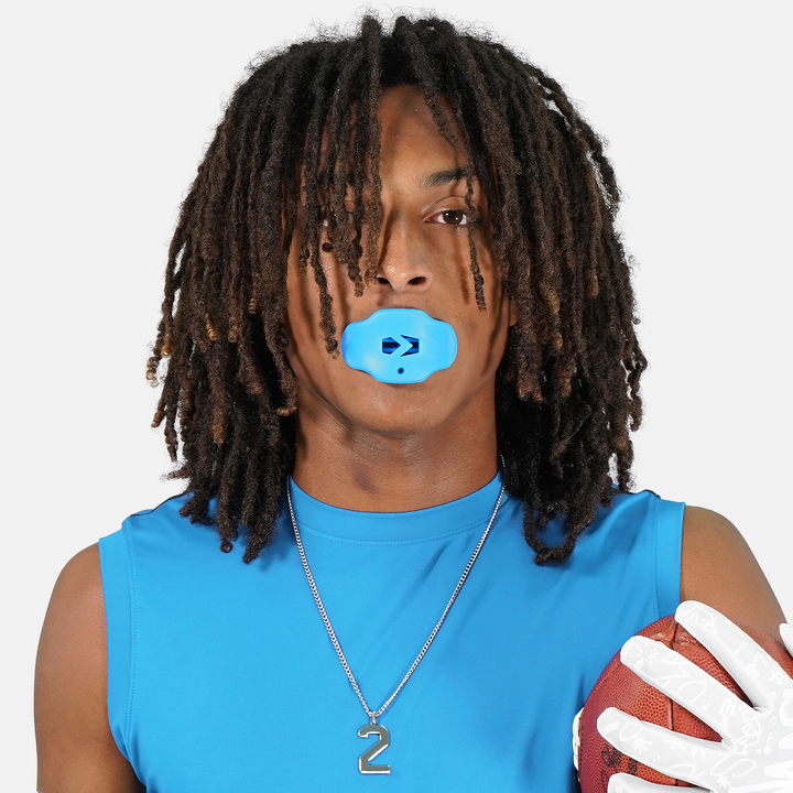 Hue Sky Blue Soft Football Mouthguard