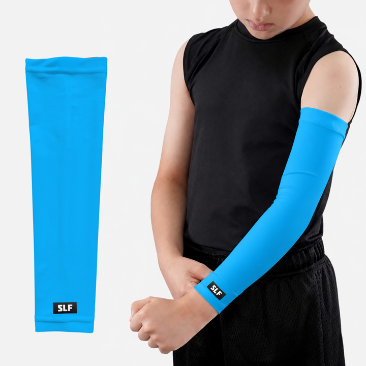Hue Sky Blue Kids Arm Sleeve