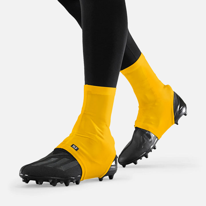 Hue Yellow Gold Spats / Cleat Covers