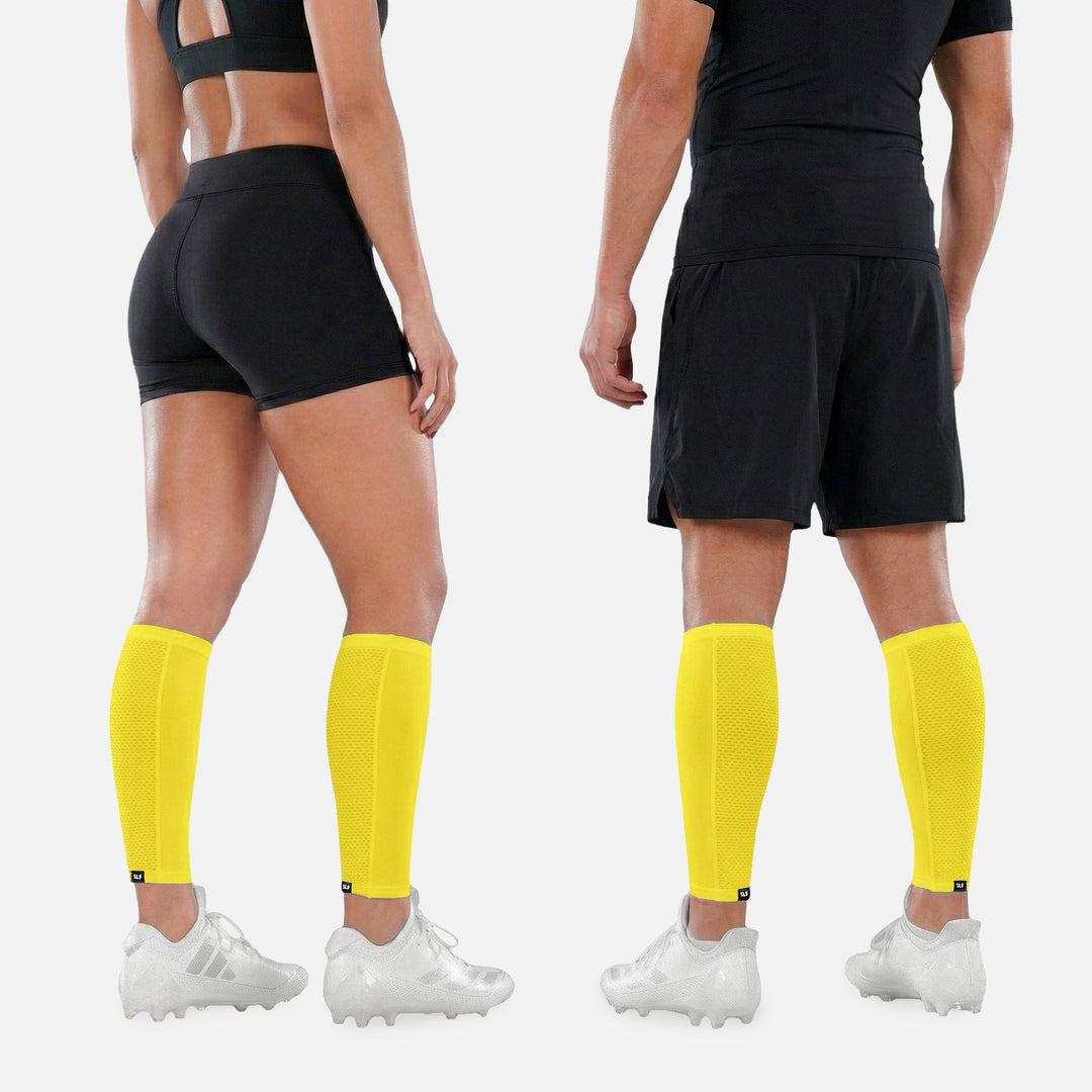 Hue Yellow Pro Calf Sleeves