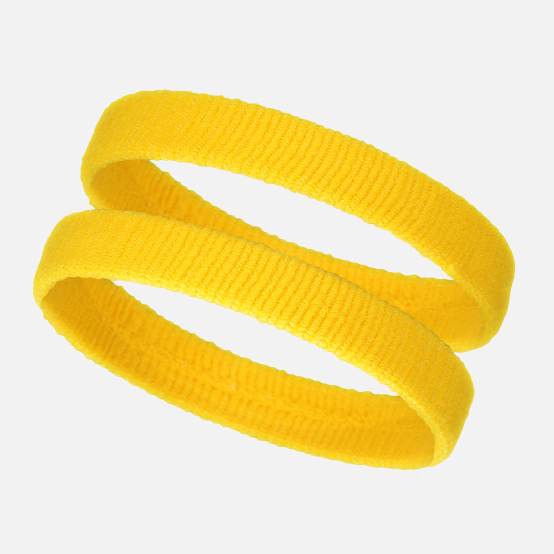 Hue Yellow Thin Cotton Bicep Bands