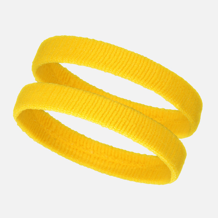 Hue Yellow Thin Cotton Bicep Bands