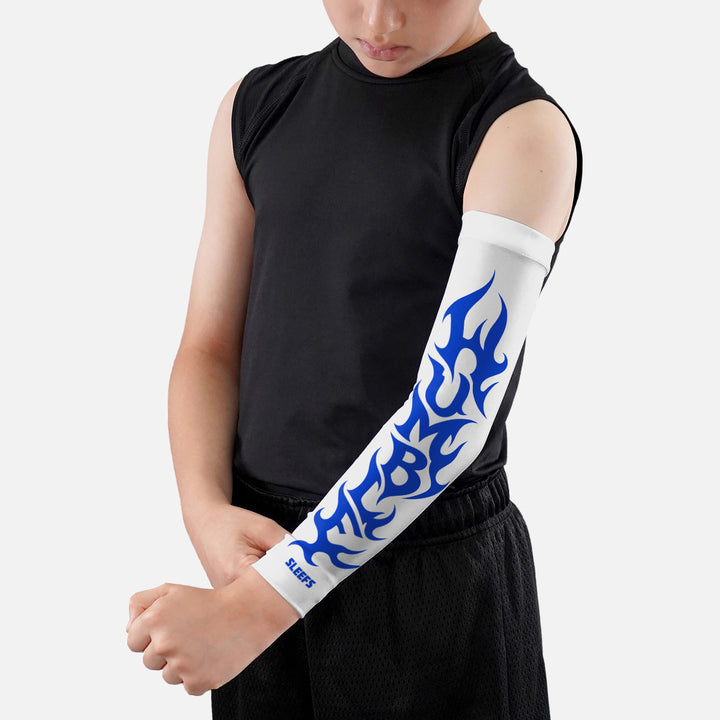 Humble Blue Flame Kids Arm Sleeve
