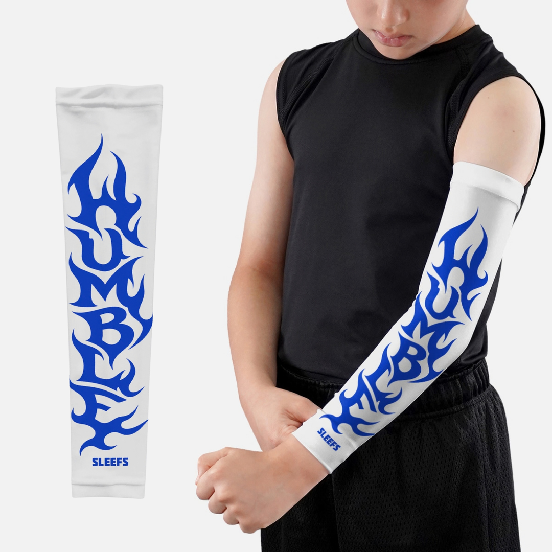 Humble Blue Flame Kids Arm Sleeve