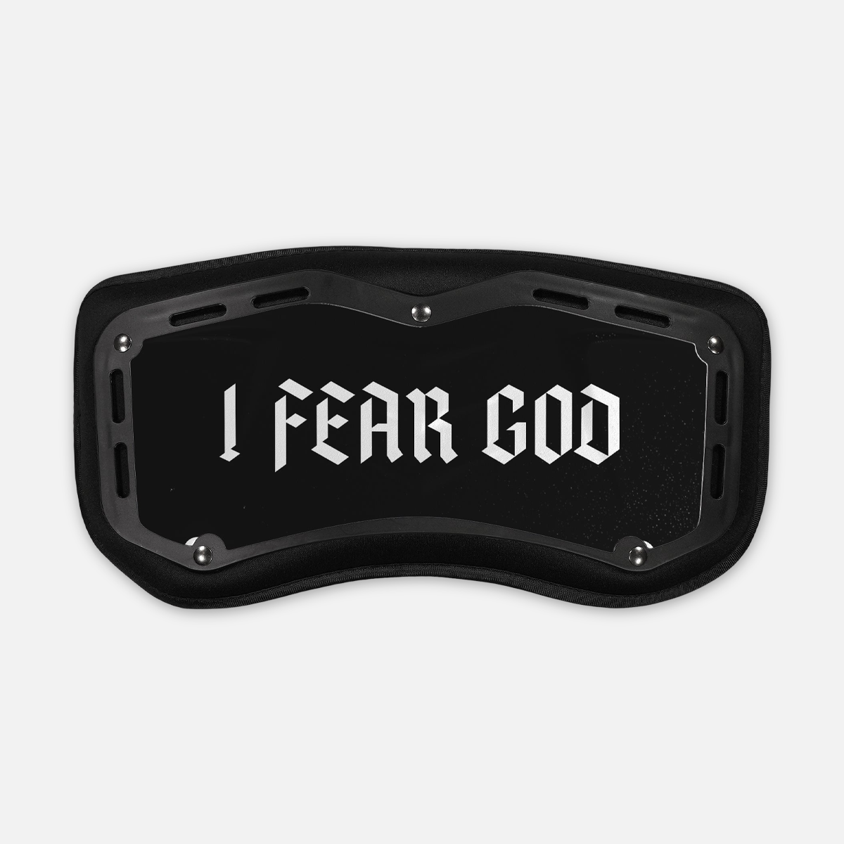 I Fear God Sticker for Back Plate