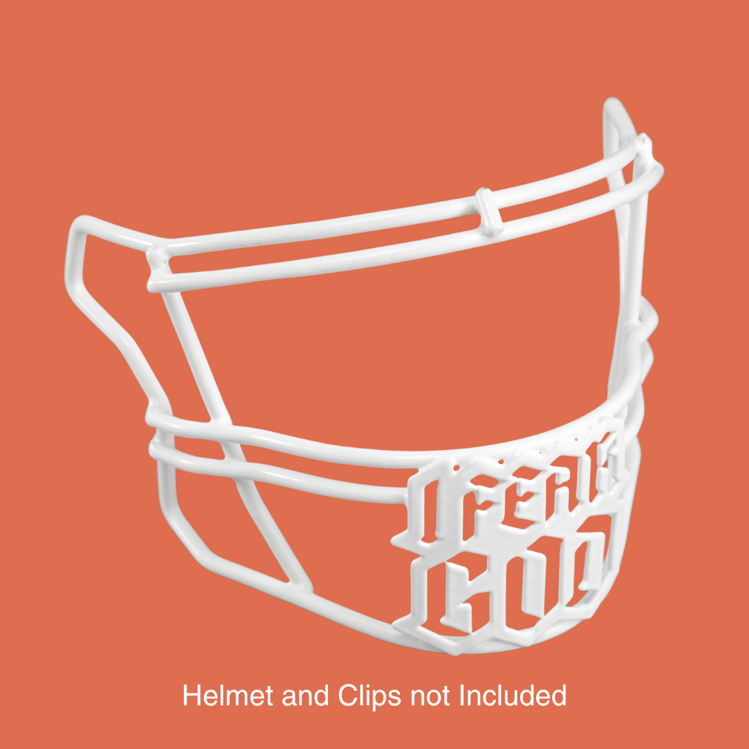 I Fear God Football Facemask for Riddell SpeedFlex