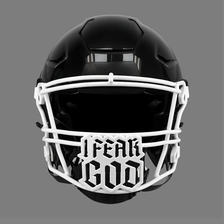 I Fear God Football Facemask for Riddell SpeedFlex