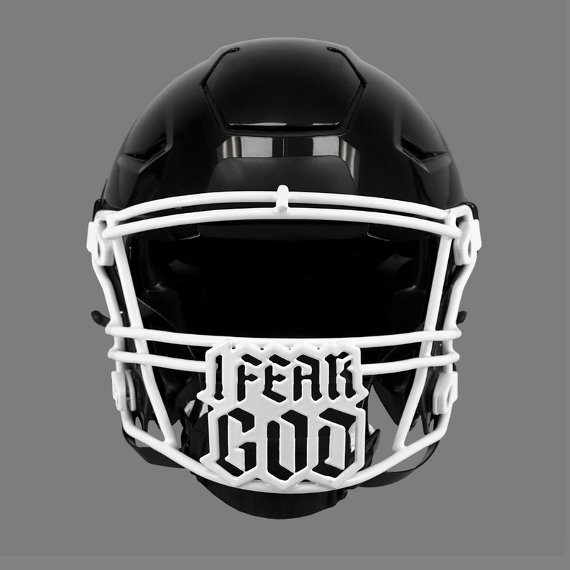 I Fear God Football Facemask for Riddell SpeedFlex