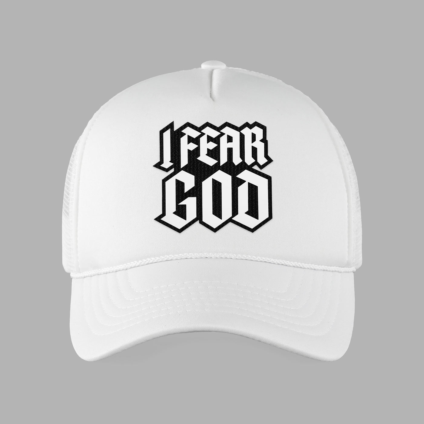 I Fear God Patch Trucker Hat