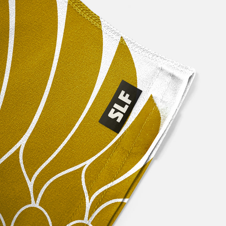 Icarus White Gold Kids Spats / Cleat Covers