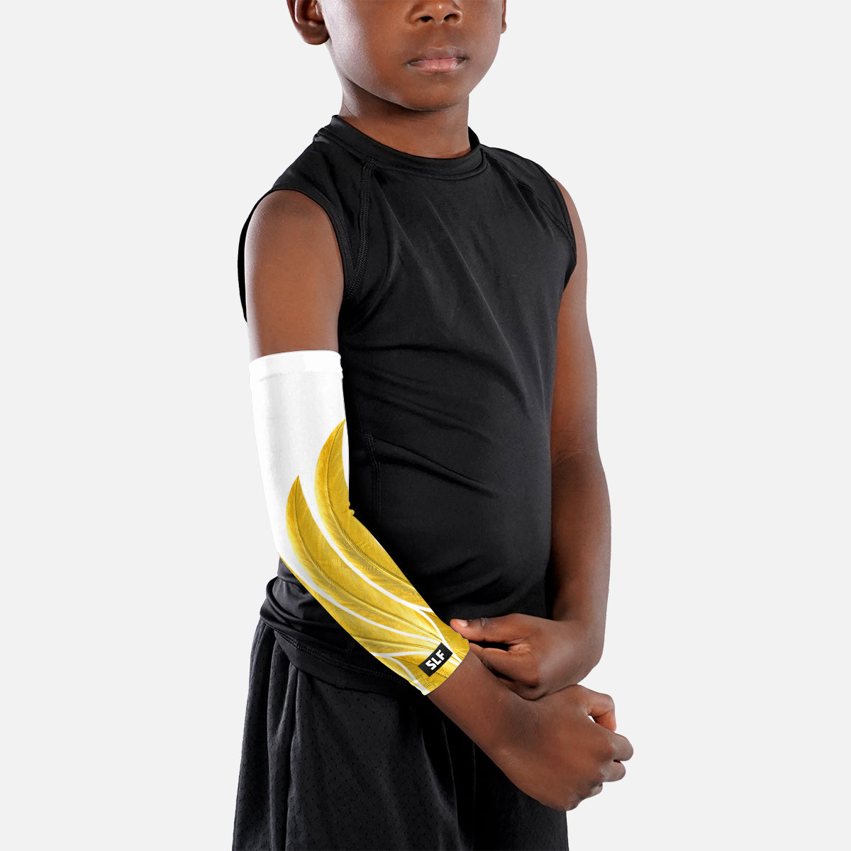 Icarus White Gold Kids Arm Sleeve