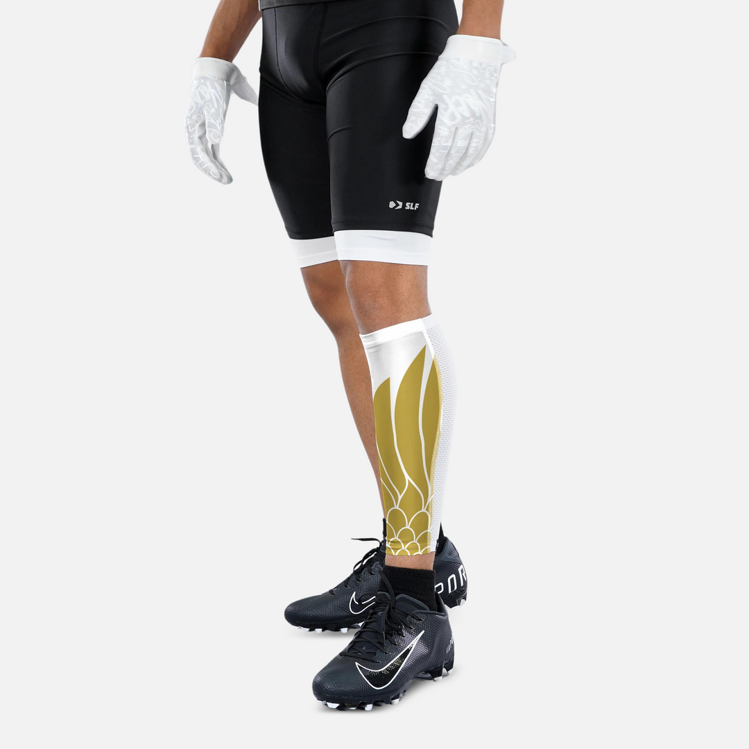 Icarus White Gold Pro Calf Sleeve (Single)