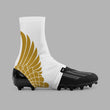 Icarus White Gold Spats / Cleat Covers