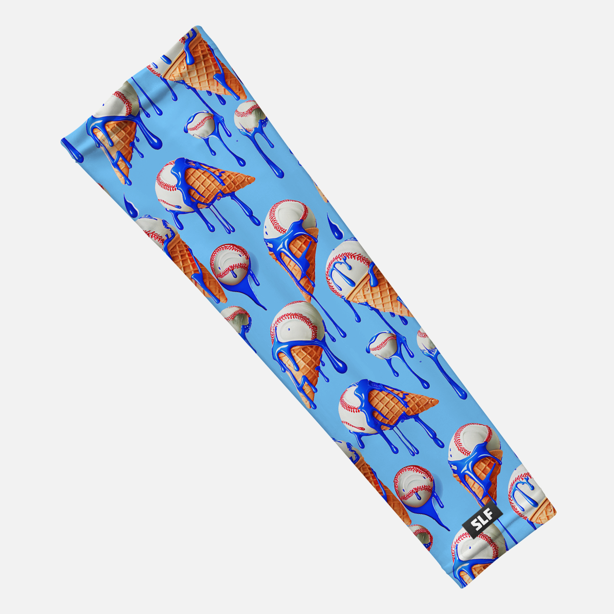 Ice Cream Baseball Blue Arm Sleeve