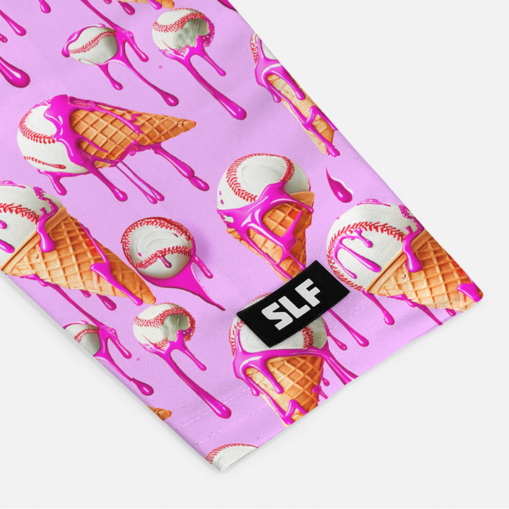 Ice Cream Baseball Pink Arm Sleeve