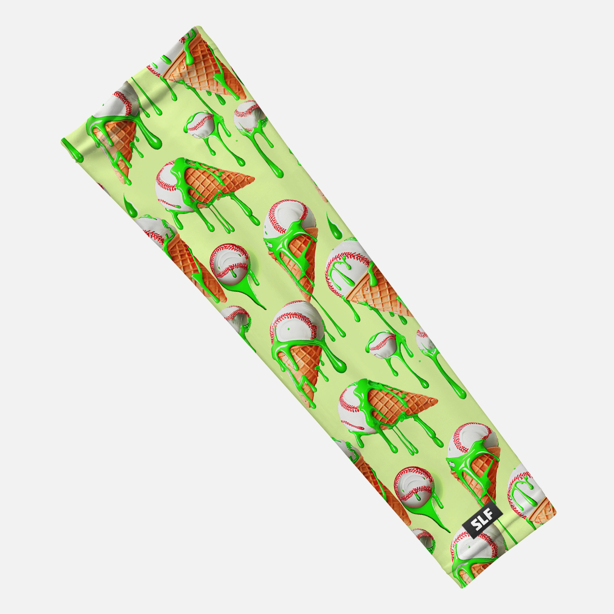 Ice Cream Baseball Green Arm Sleeve