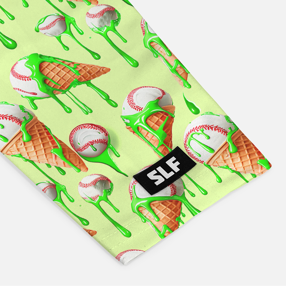 Ice Cream Baseball Green Arm Sleeve