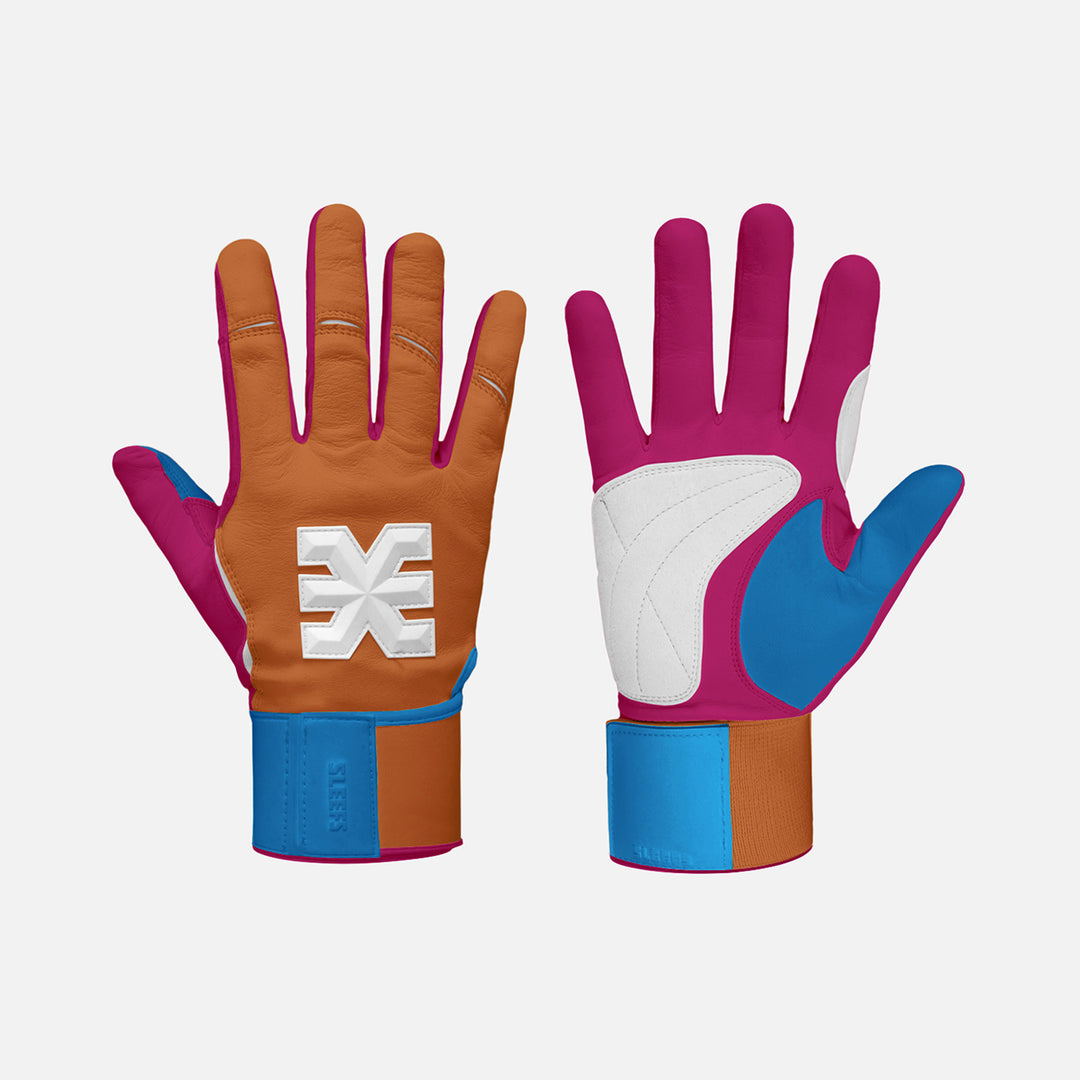 Ice Cream Cone Kids Baseball Batting Gloves