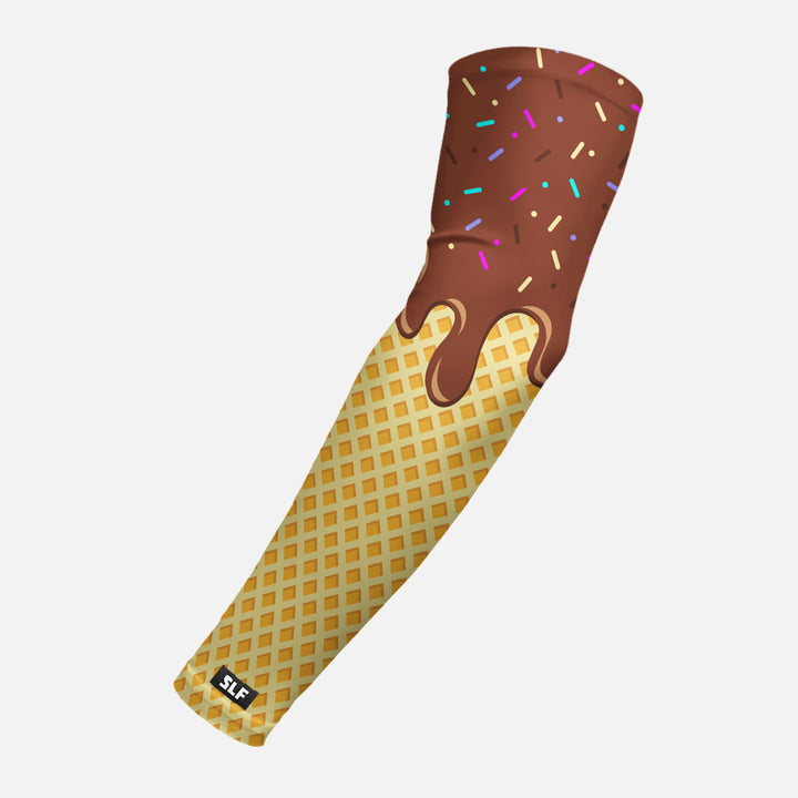 Ice Cream Cone Brown Arm Sleeve