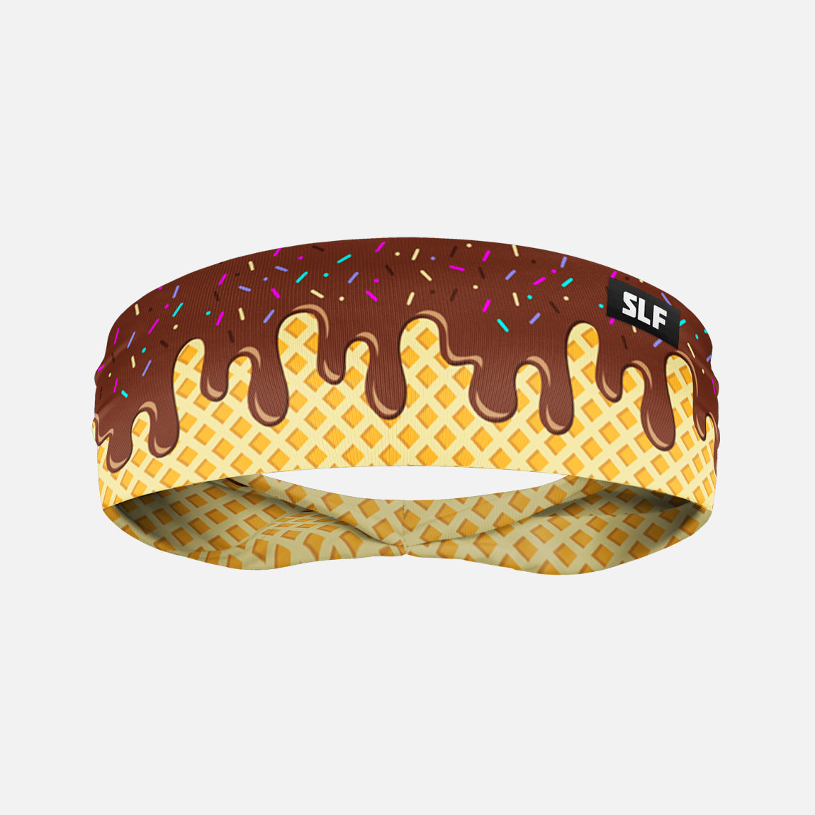 Ice Cream Cone Brown Kids Headband