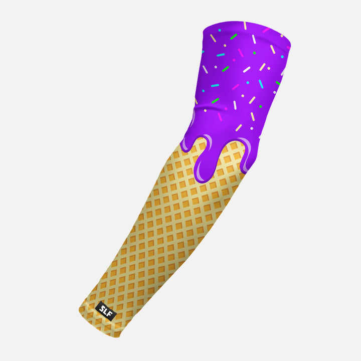 Ice Cream Cone Purple Arm Sleeve