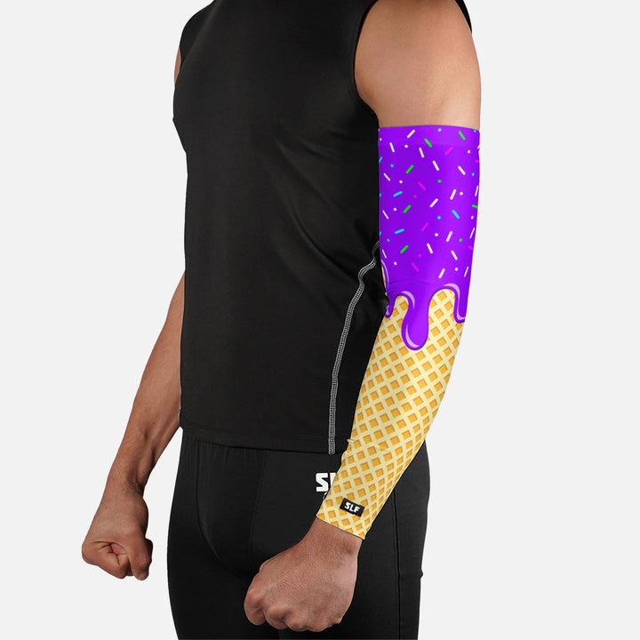 Ice Cream Cone Purple Arm Sleeve