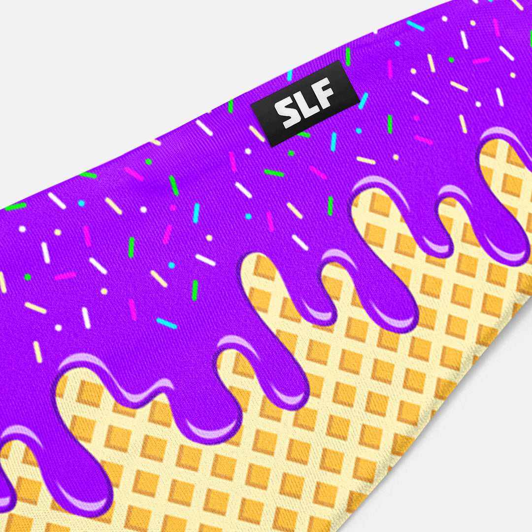 Ice Cream Cone Purple Headband