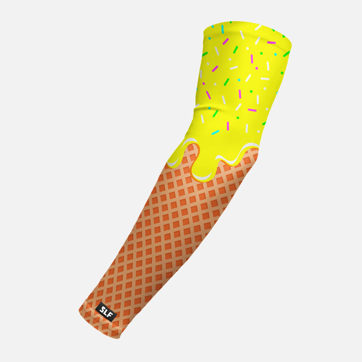 Ice Cream Cone Yellow Arm Sleeve