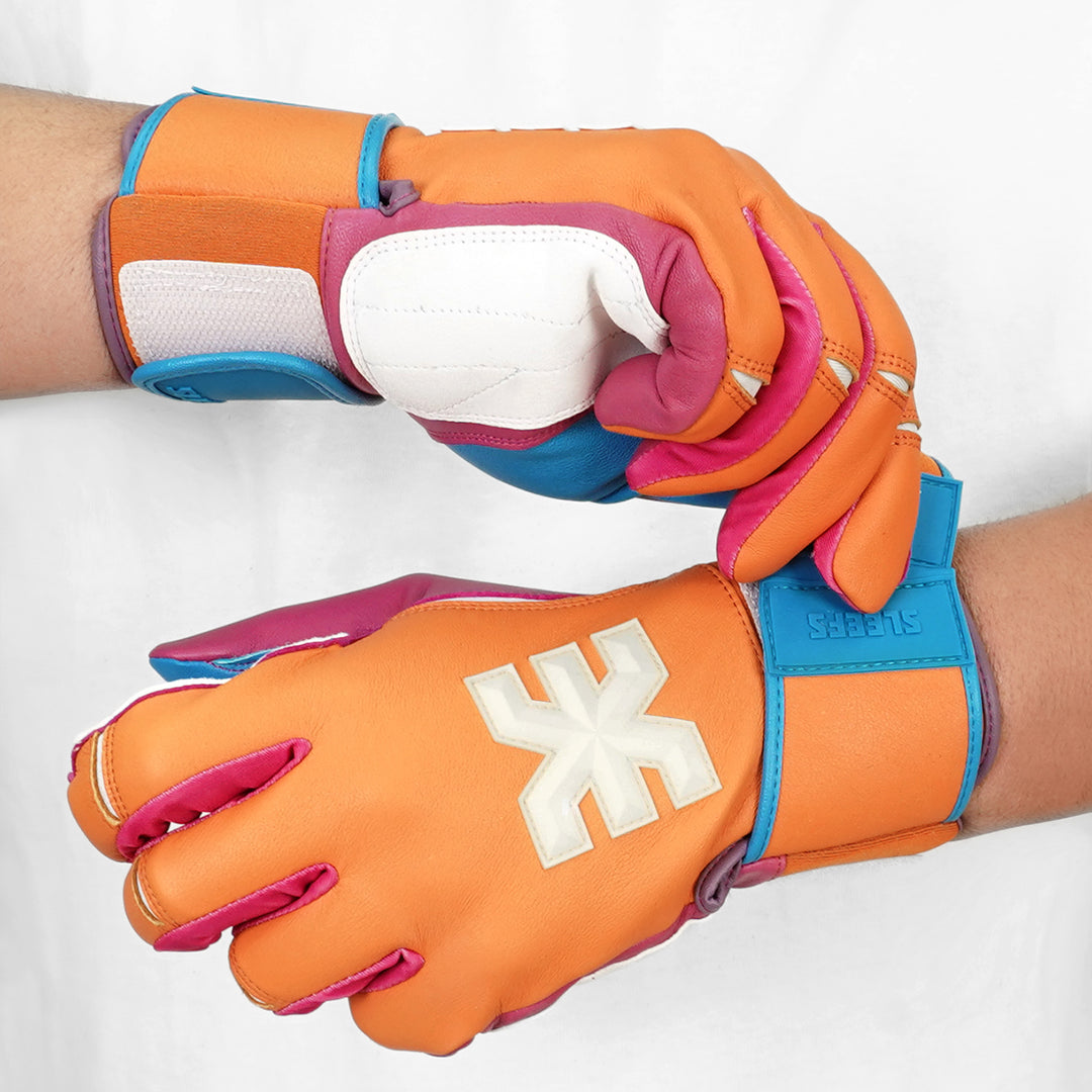 Ice Cream Cone Baseball Batting Gloves