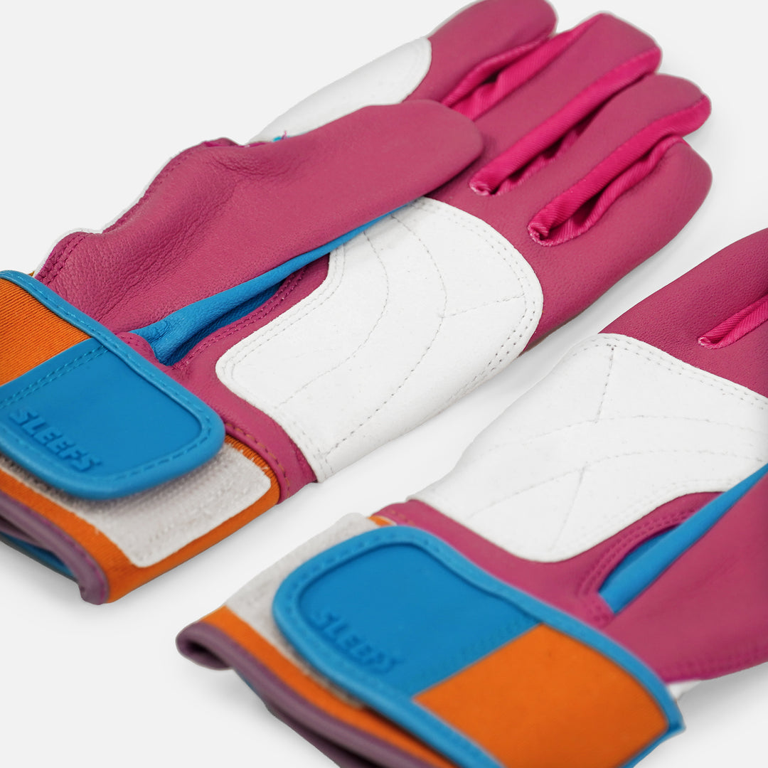 Ice Cream Cone Kids Baseball Batting Gloves