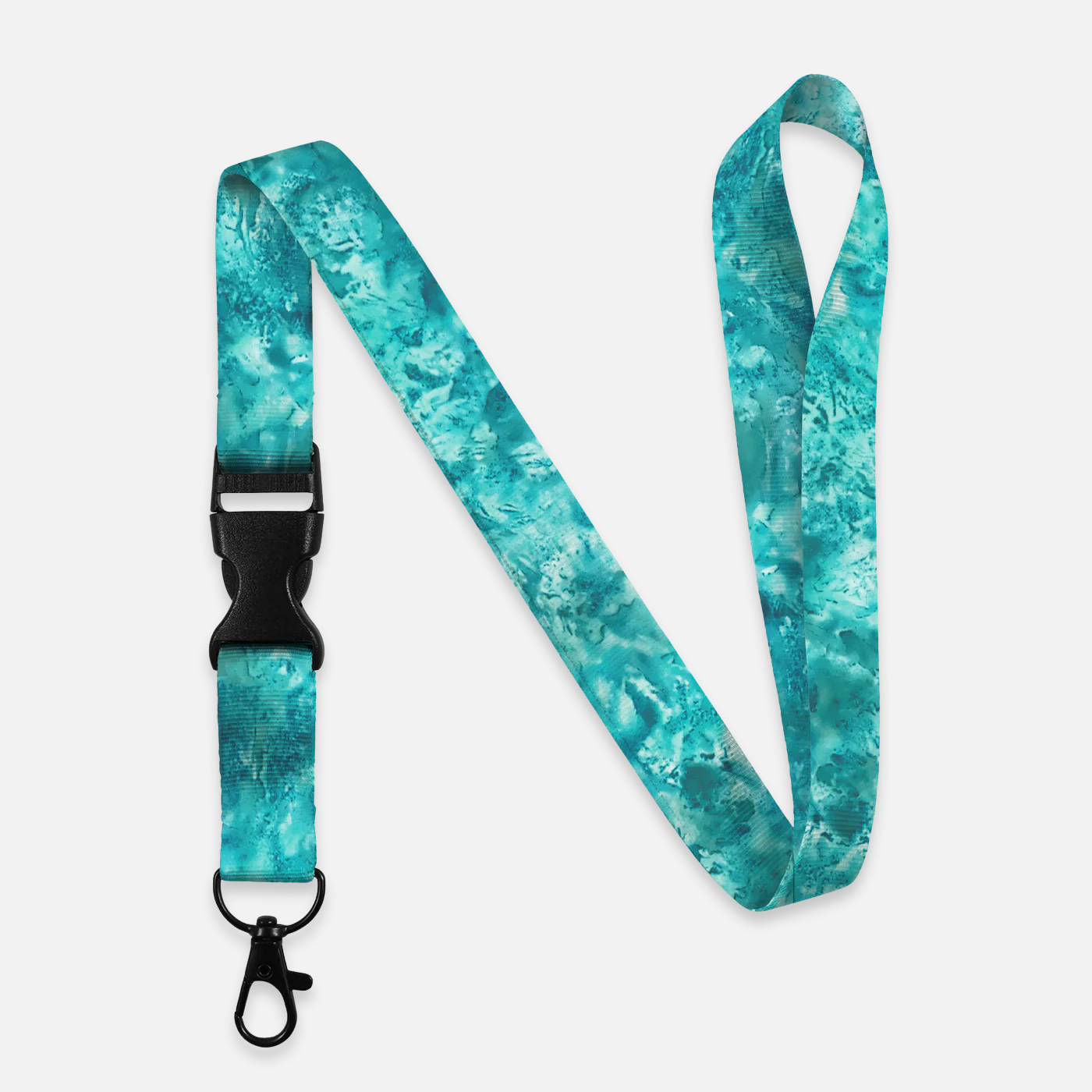 Imperial Teal Lanyard