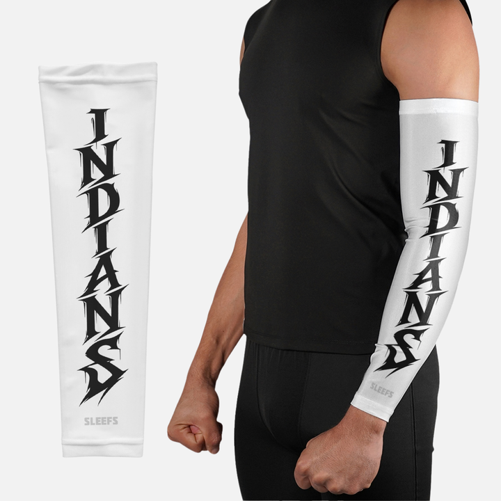 Indians Razor Script Arm Sleeve