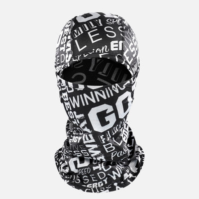 Inspirational Black Loose-fitting Shiesty Mask