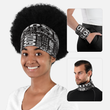 Inspirational Black Neck Gaiter