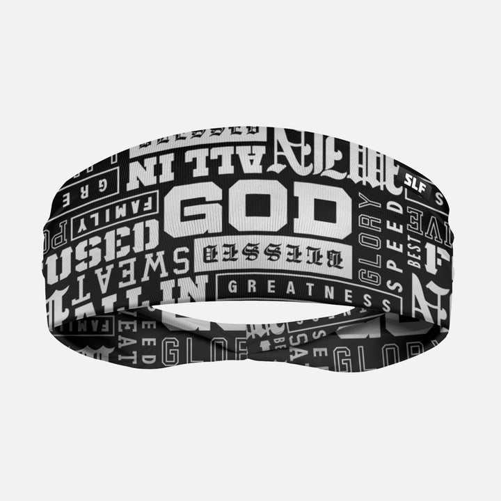 Inspirational Words Headband