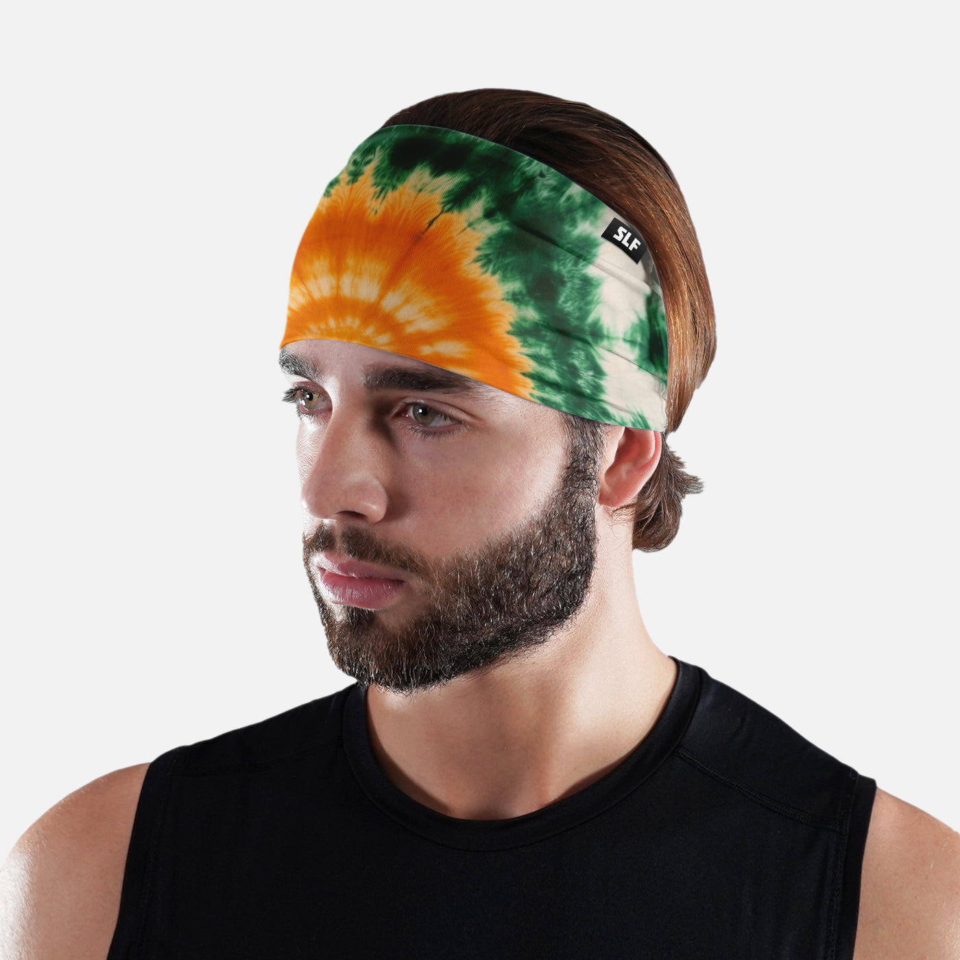 Irish Swirl Tie Dye Headband