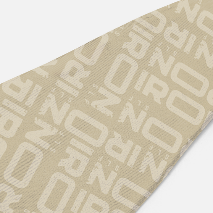 Iron Pattern Cream Headband