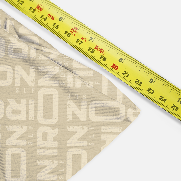 Iron Pattern Cream Headband