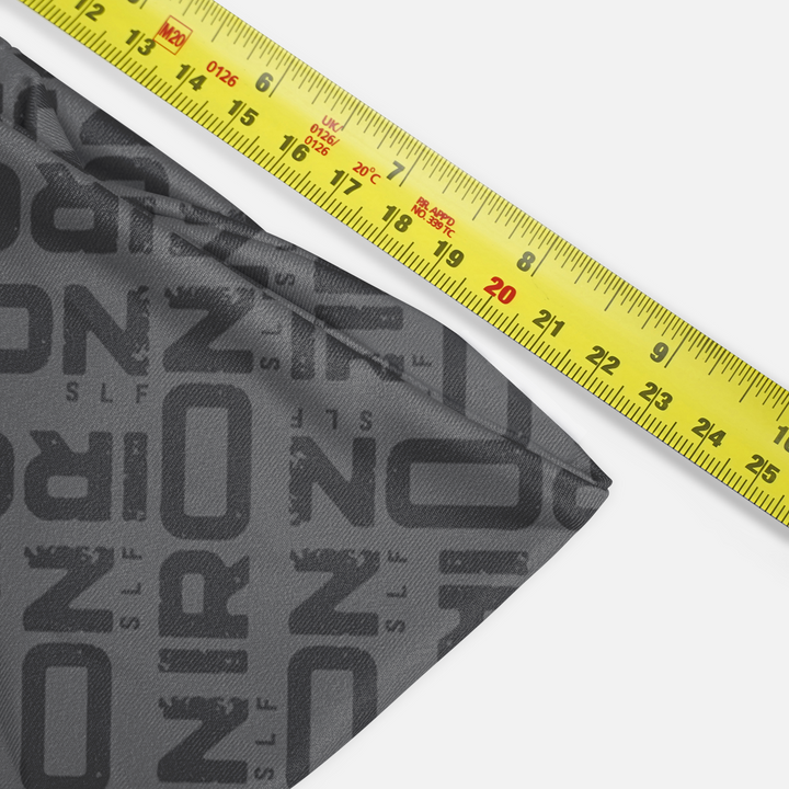 Iron Pattern Gray Headband