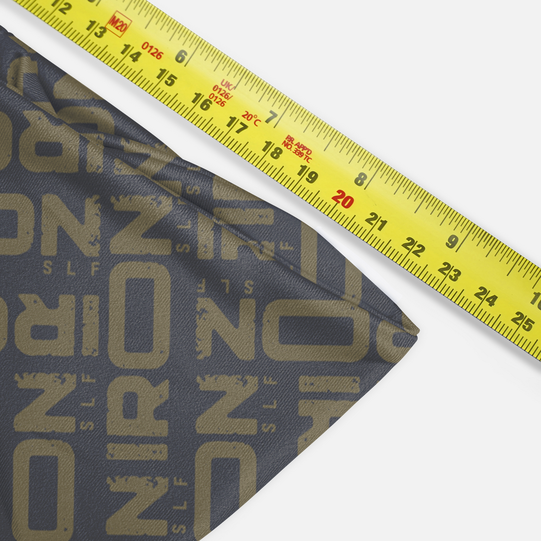 Iron Pattern Green Headband