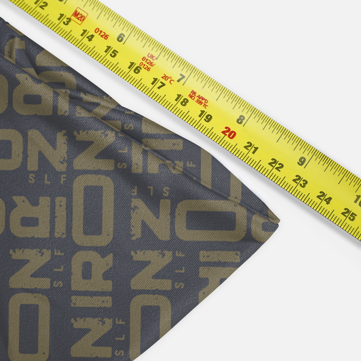 Iron Pattern Green Headband