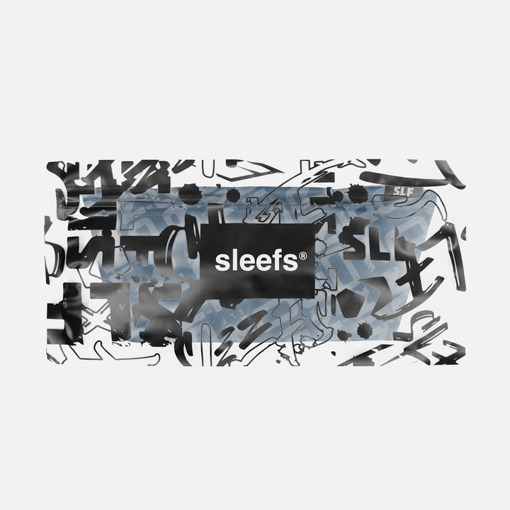 Iron Pattern Steel Blue Headband