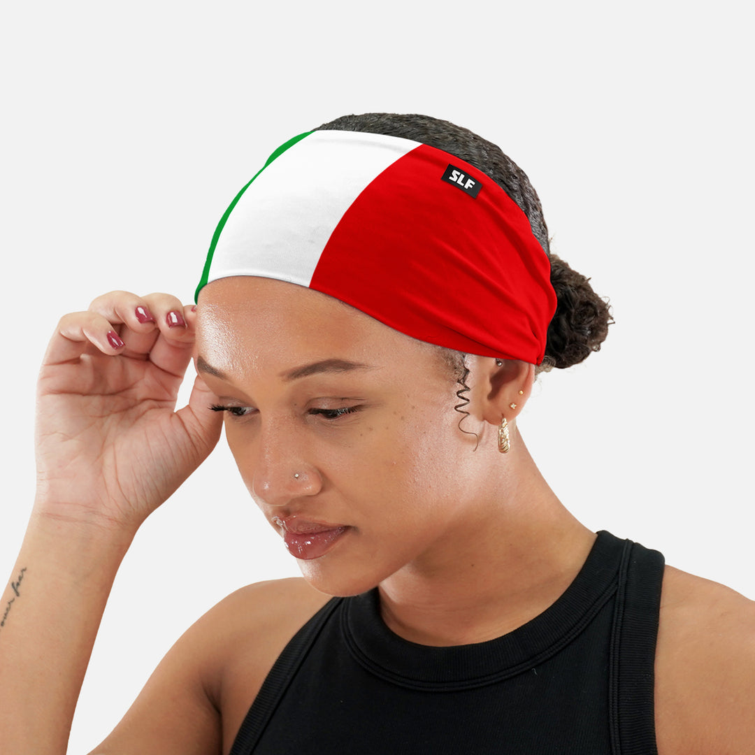 Italy Flag Headband