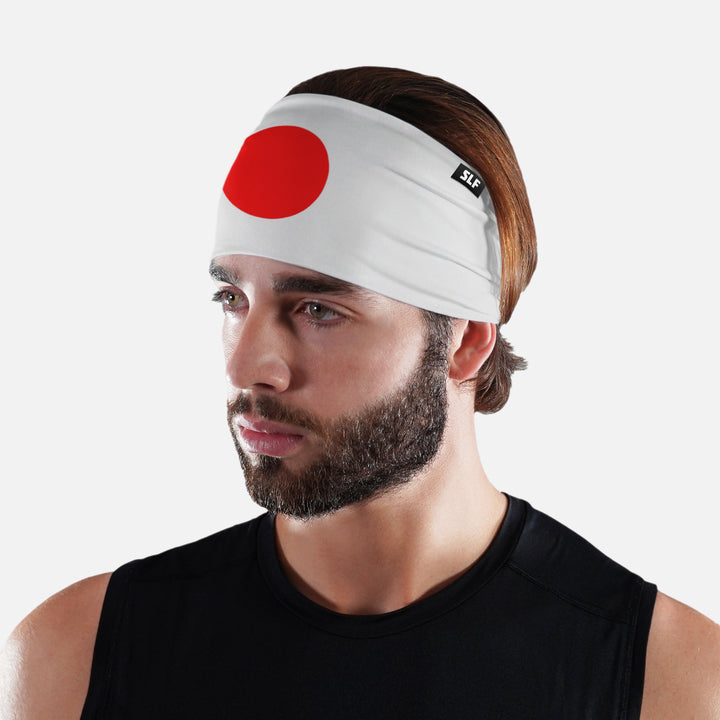 Japan Flag Headband