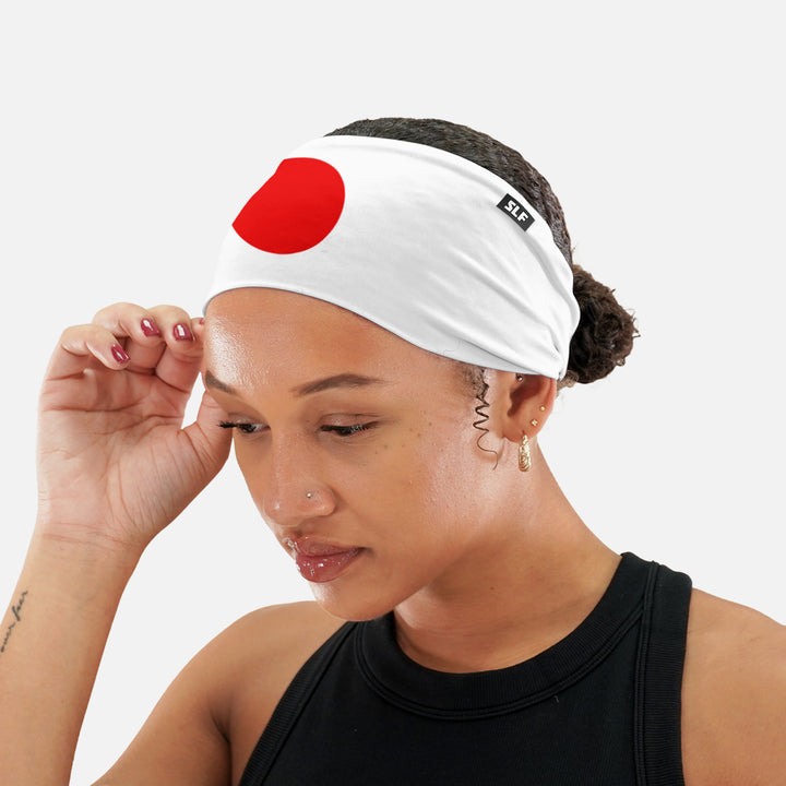 Japan Flag Headband