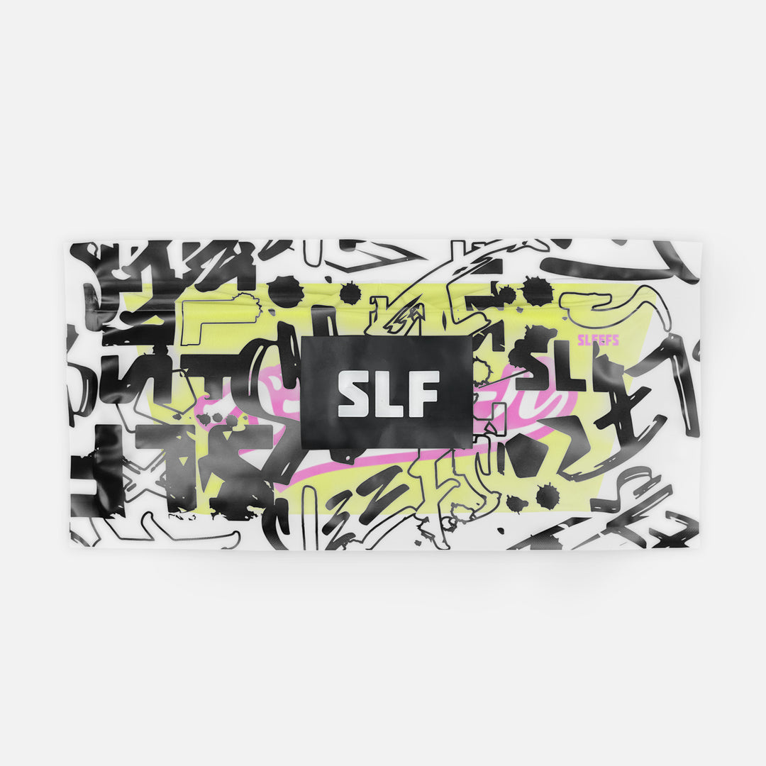 Japanese Baseball Neon Lime Headband