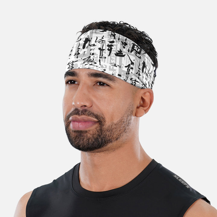 Japanese Shodo Black Headband