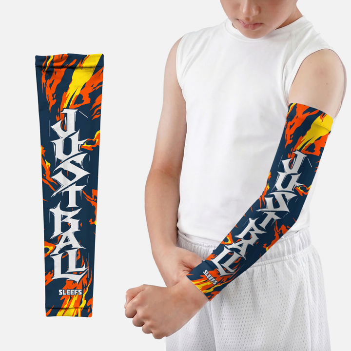 Just Ball Flame Kids Arm Sleeve