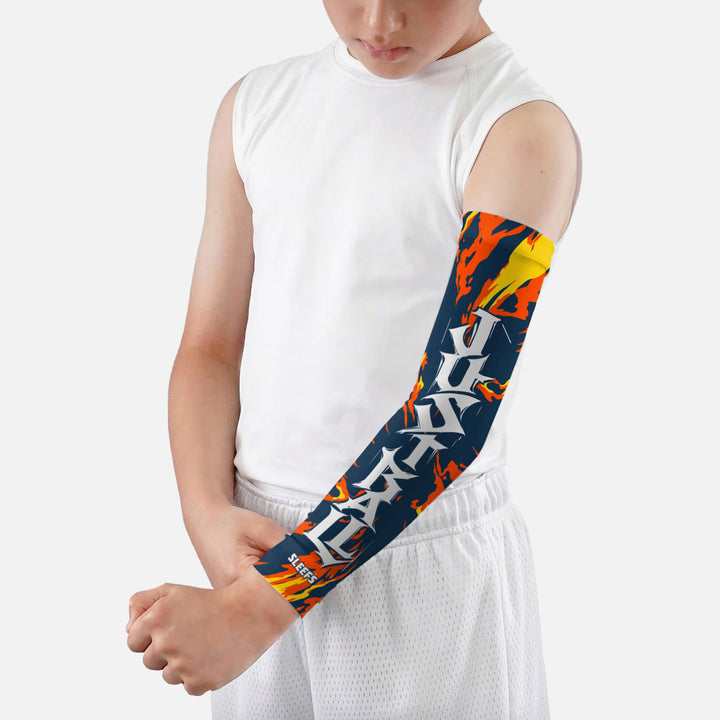 Just Ball Flame Kids Arm Sleeve