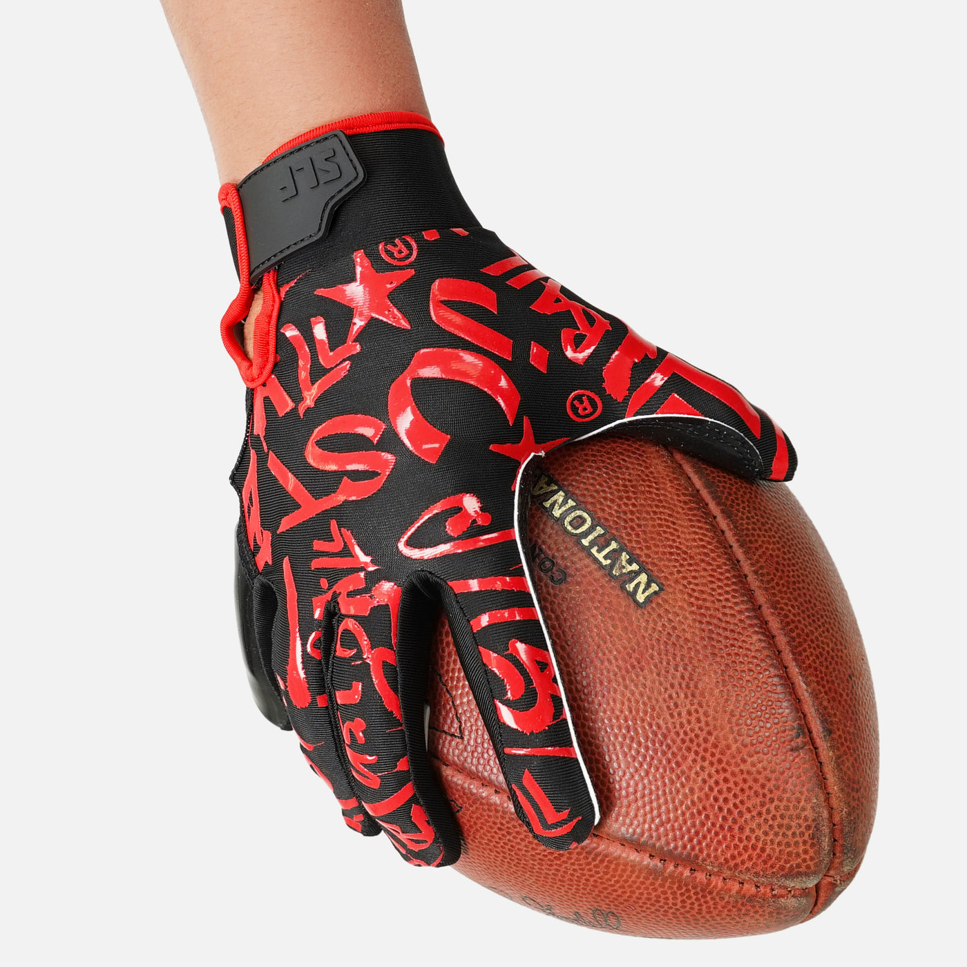 Just Ball Sticky Football Receiver Gloves